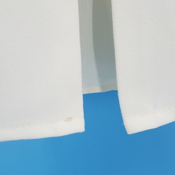 Tapemeasure ivory pleated skirt 12 - Picture 8 of 10